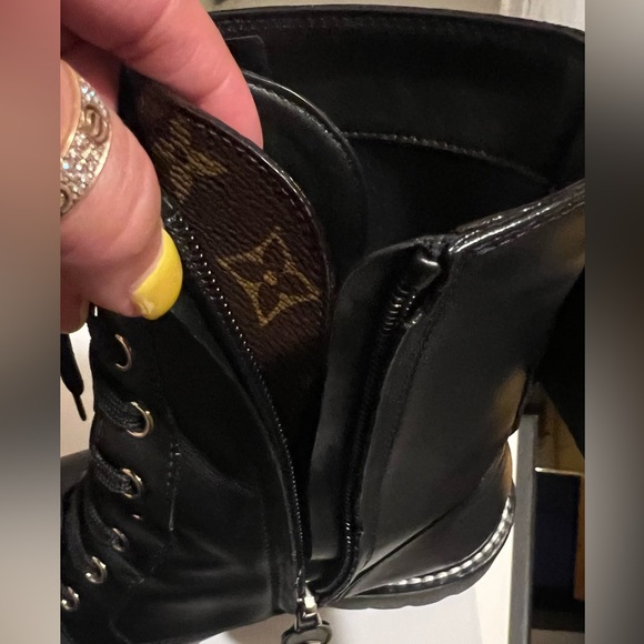 Gently Used-LV TERRITORY FLAT RANGER COMBAT BOOT SIZE 36 - Picture 11 of 14